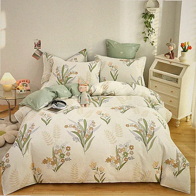 Comforter Set Queen King Twin Cotton Bed Sheet Pillowcase or Quilt Cover Only