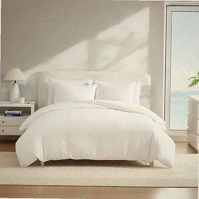 Duvet Cover Set, Luxuriously Soft Bedding with Matching Shs